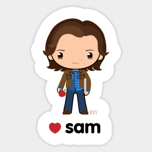 Love Sam - Supernatural Sticker